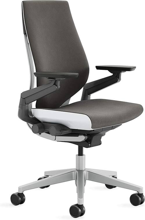 Steelcase Gesture Office Chair, Carpet Floors, Graphite Gray